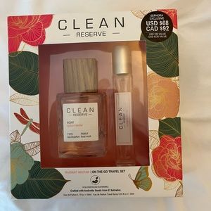 Clean reserve radiant nectar set